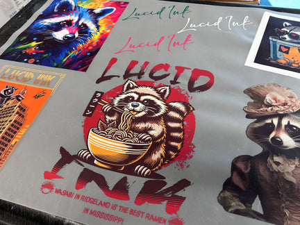 Lucid Ink Printing Custom Graphic Tees, Apparel